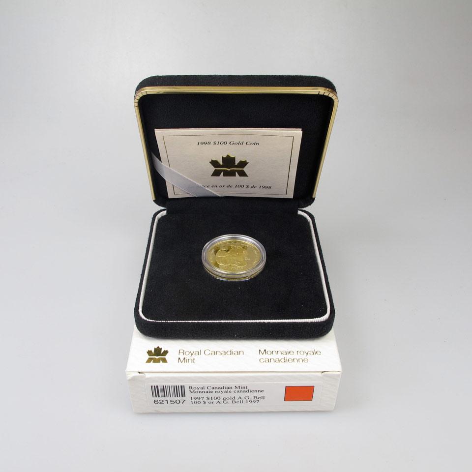 2 x Canadian $100 Gold Coins