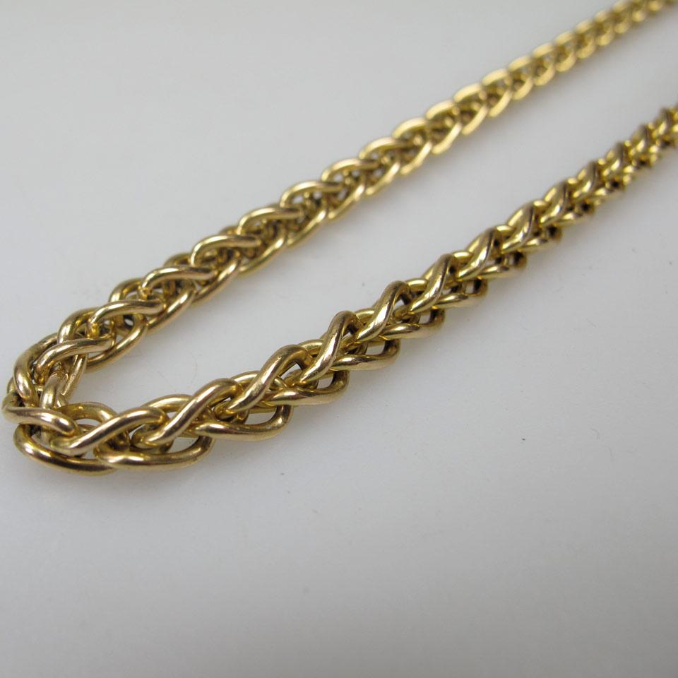 10k Yellow Gold Double Curb Link Chain