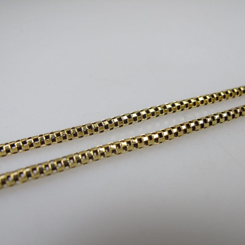 14k Yellow Gold Serpentine Chain