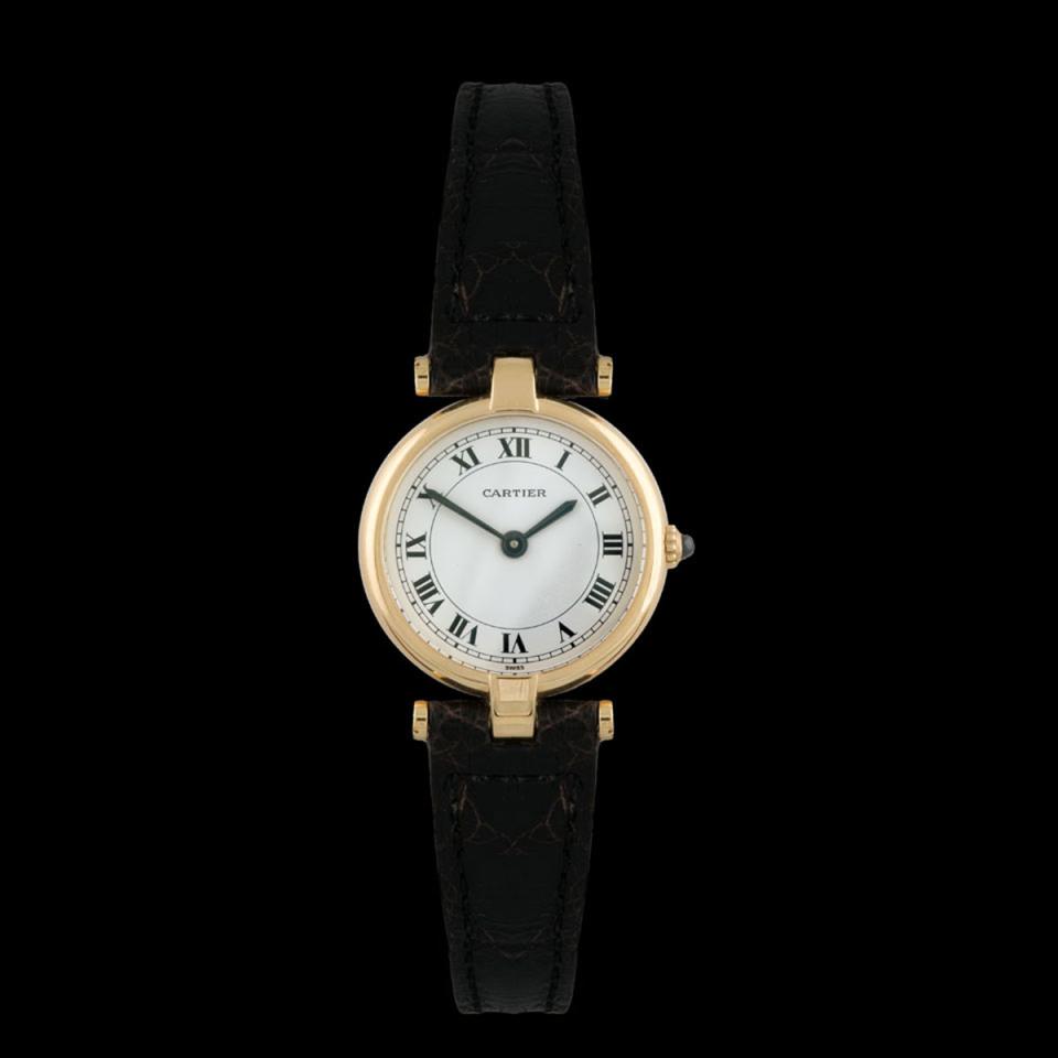 Lady’s Cartier ‘Vendome’ Wristwatch