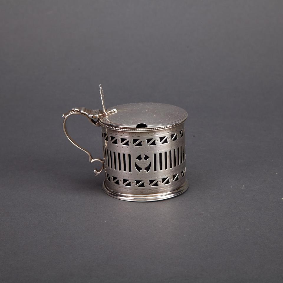 George III Silver Mustard Pot, Robert Hennell, London, 1781