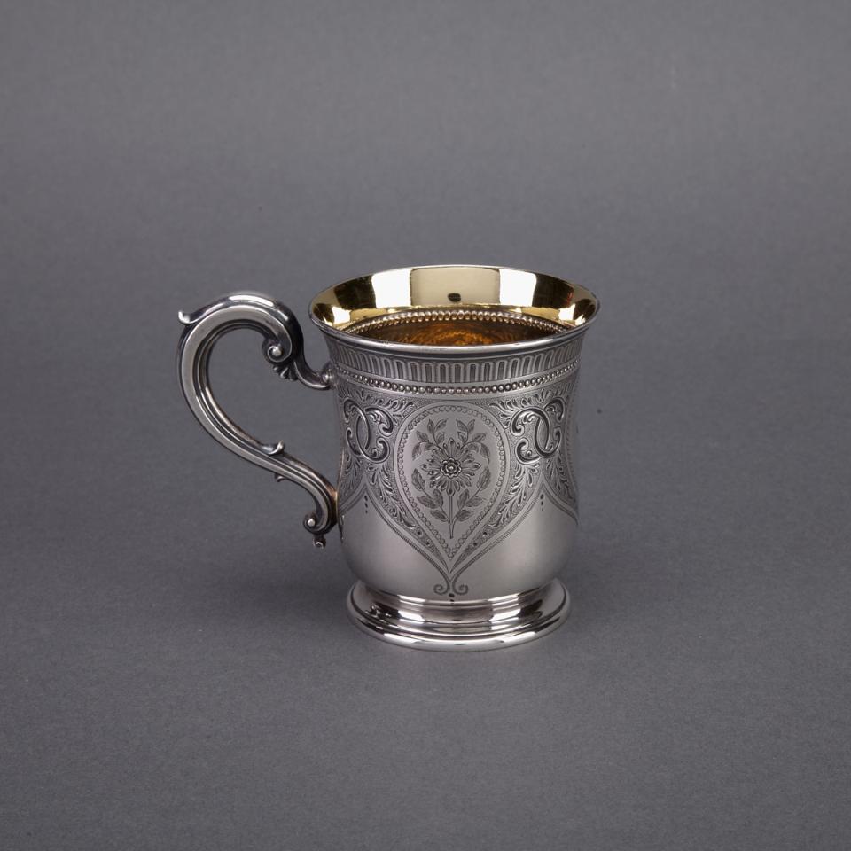 Victorian Silver Mug, Edward & John Barnard, London, 1865