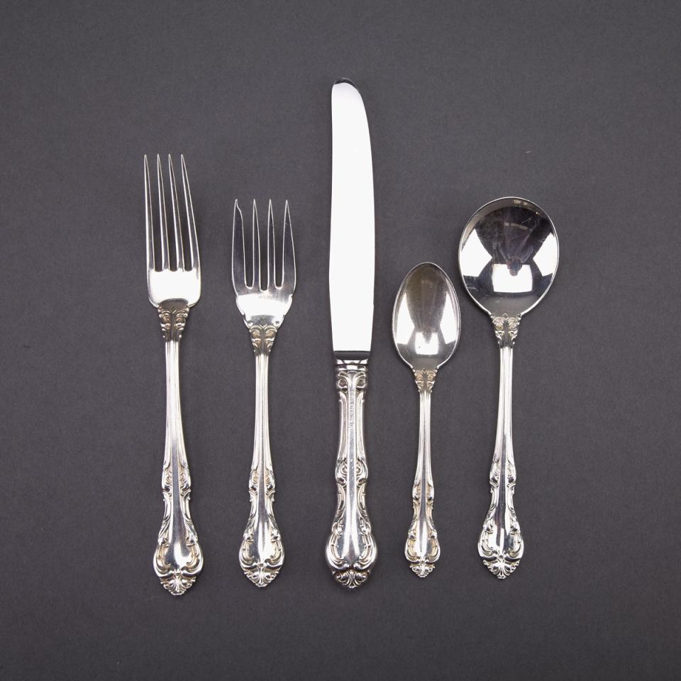 Canadian Silver ‘Laurentian’ Pattern Flatware, Henry Birks & Sons, Montreal, Que., 20th century
