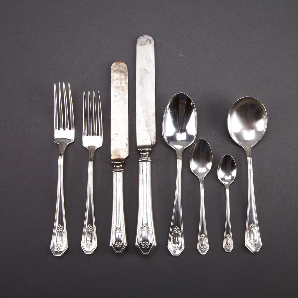 Canadian Silver Flatware Service, Roden Bros., Toronto, Ont., c.1915