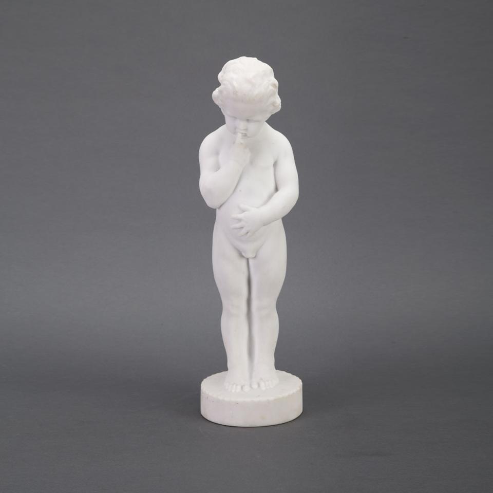 Italian Marble Figure of a Young Boy, c.1920