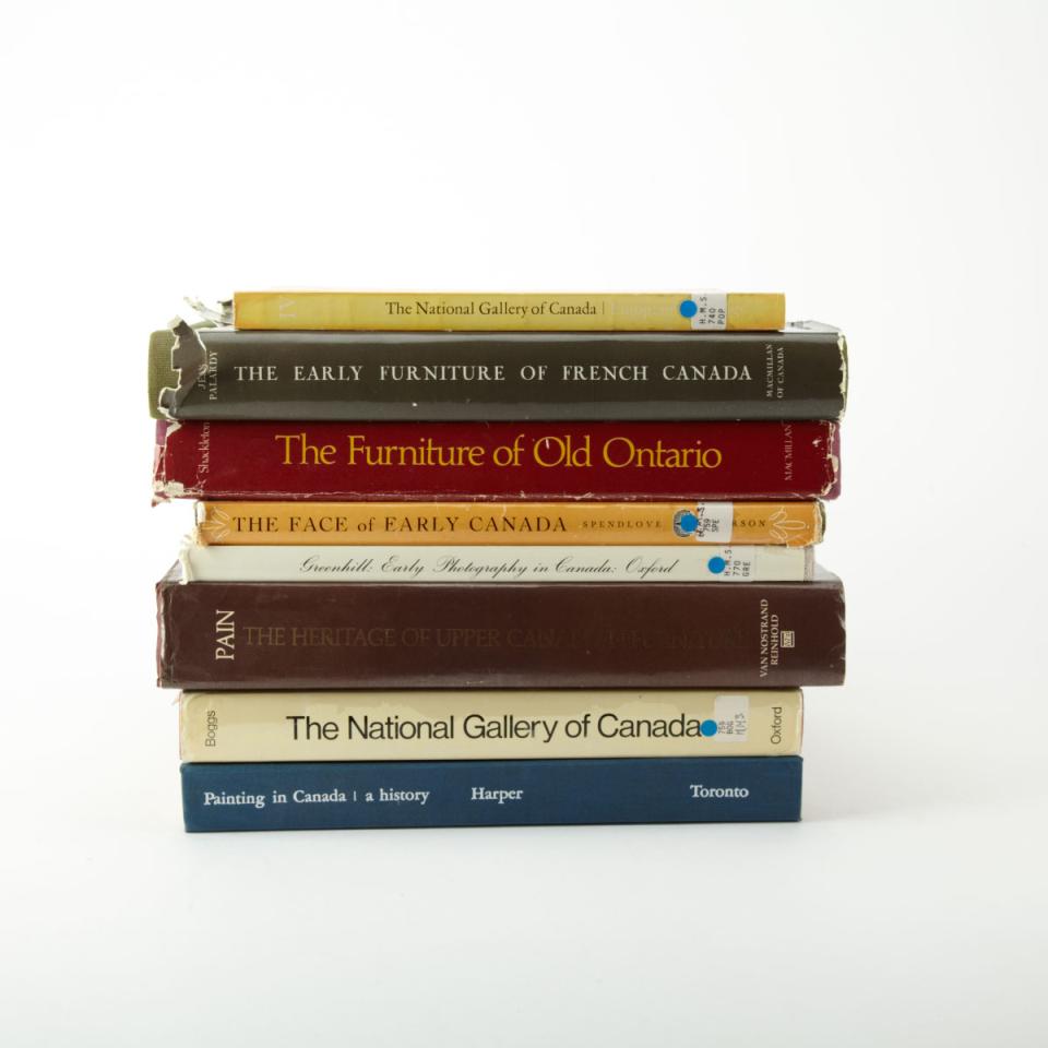 Eight Volumes on Canadian Art and Furniture