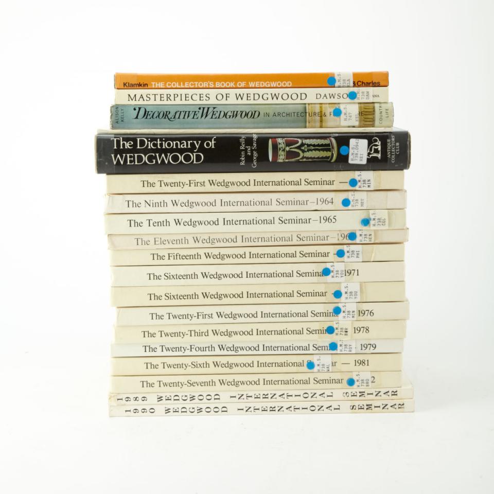 Nineteen Volumes on Wedgwood