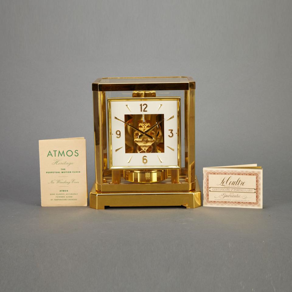 Le Coultre ‘Atmos’ Timepiece, c.1965
