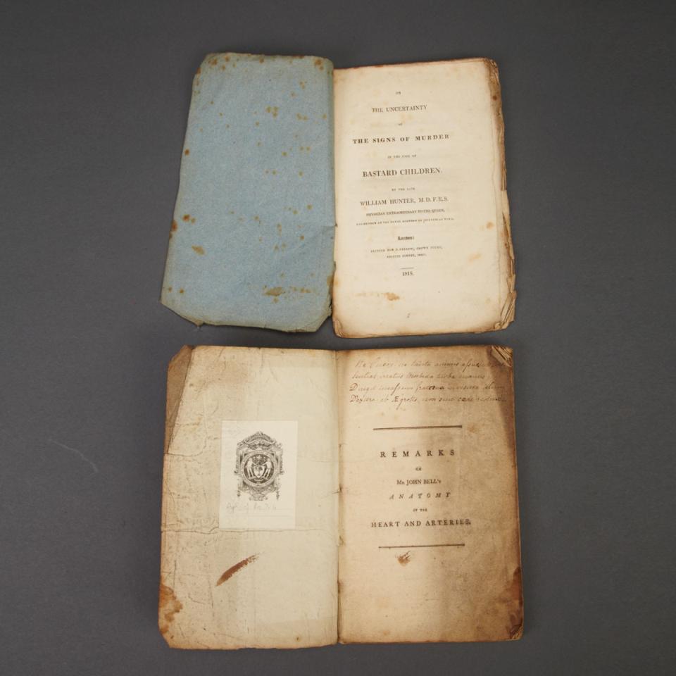 Two Medical Pamphlets, 18th/early 19th century