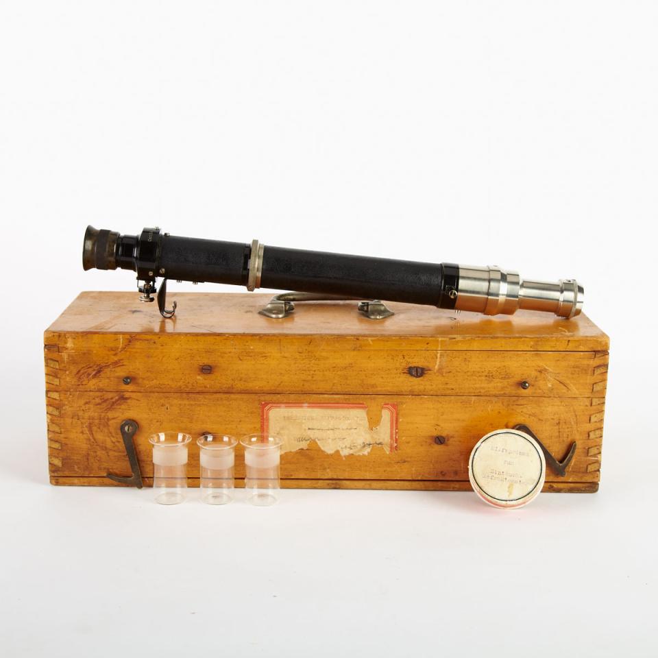 Chemical Immersion Refractometer, Carl Zeiss, Jena, early 20th century