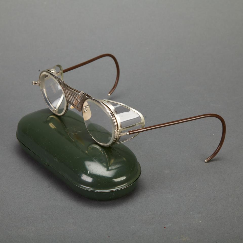 Pair of Bausch and Lomb Safety Glasses, 1943
