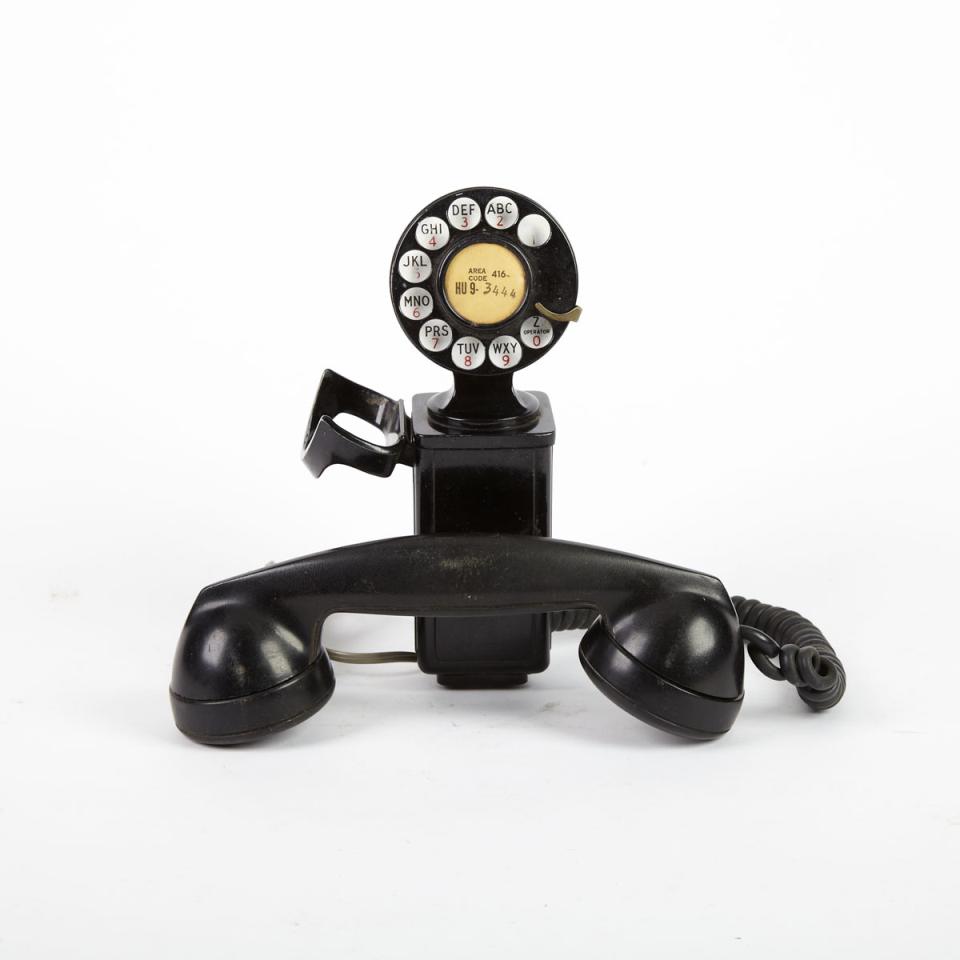 Northern Electric Rotary Dial Wall Mounted Telephone, c.1938