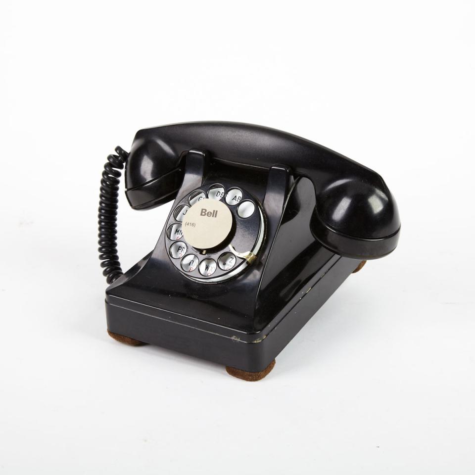Northern Electric Rotary Dial Desk Telephone, c.1940