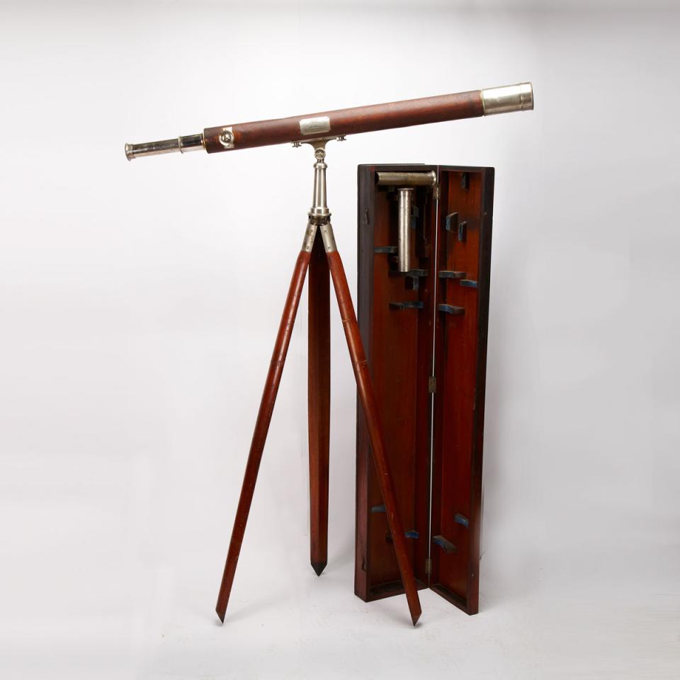 English Astronomical Telescope, J. H. Steward, London, 19th century