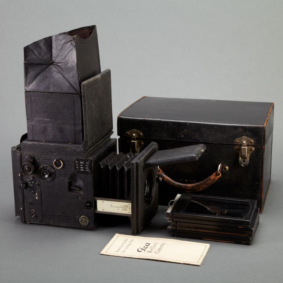 Ica Reflex Camera Set, Carl Zeiss, Jena, c.1923