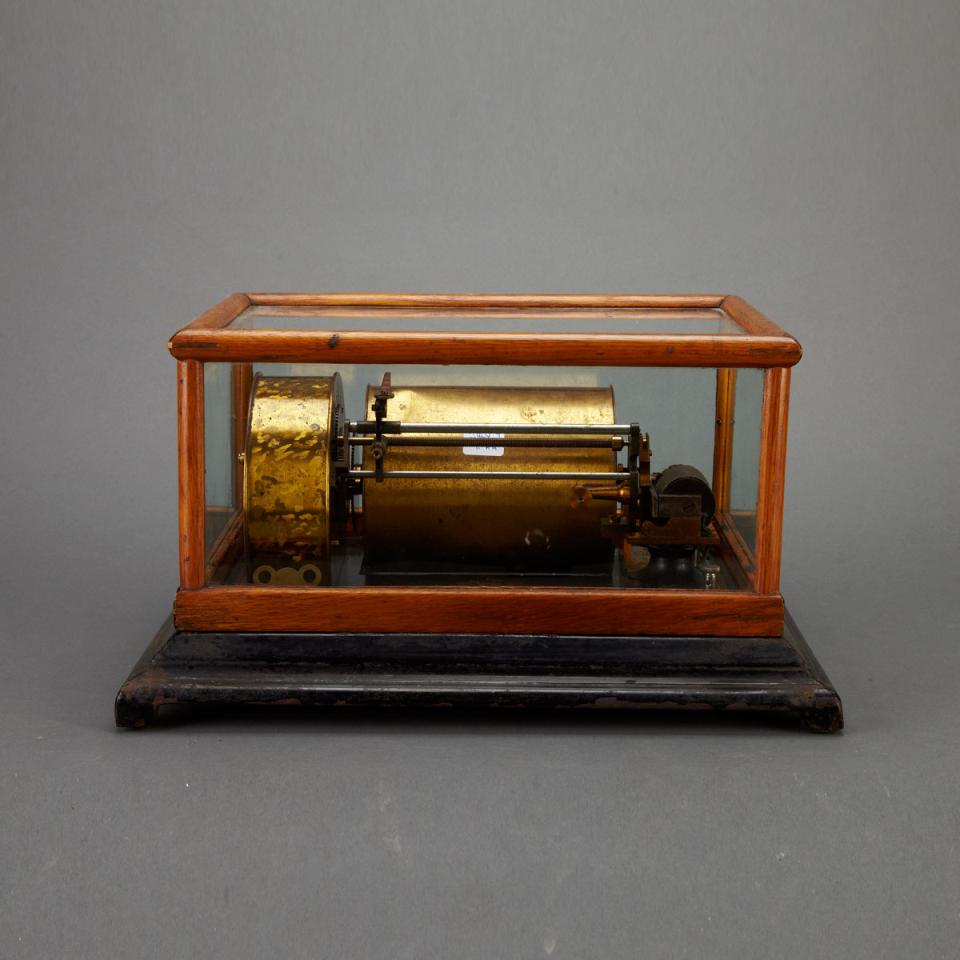 Cased Electomagnetic Graph Recorder, c.1880