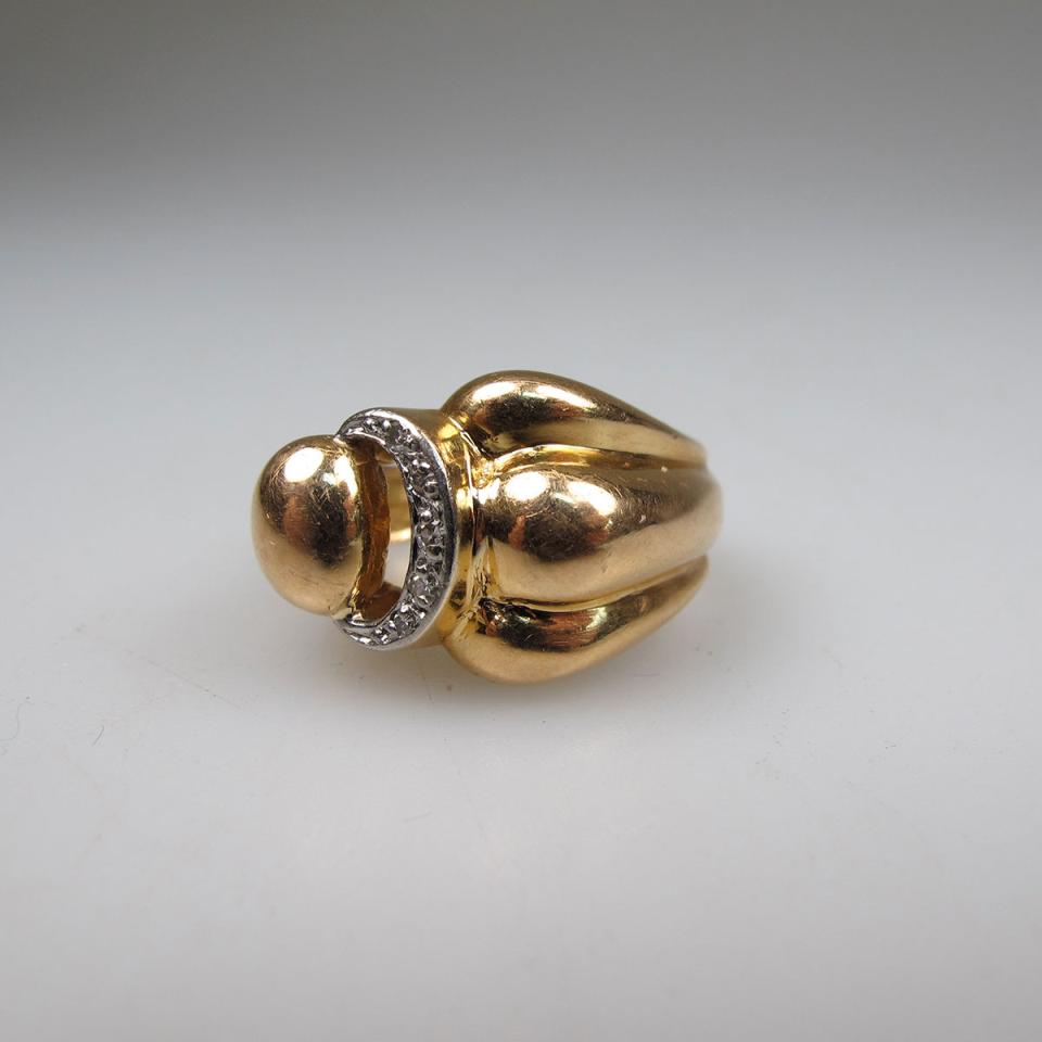 18k Rose Gold Ring 