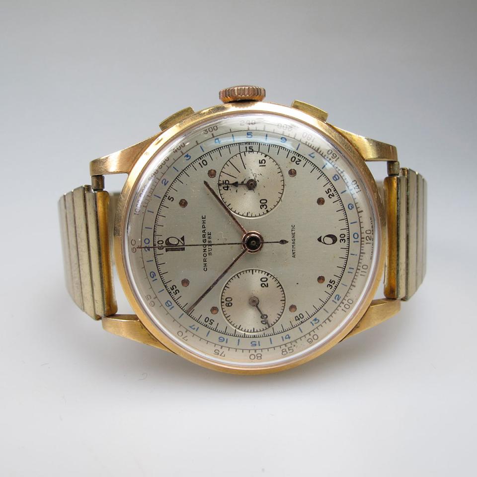 Men’s Swiss Wristwatch With Chronograph