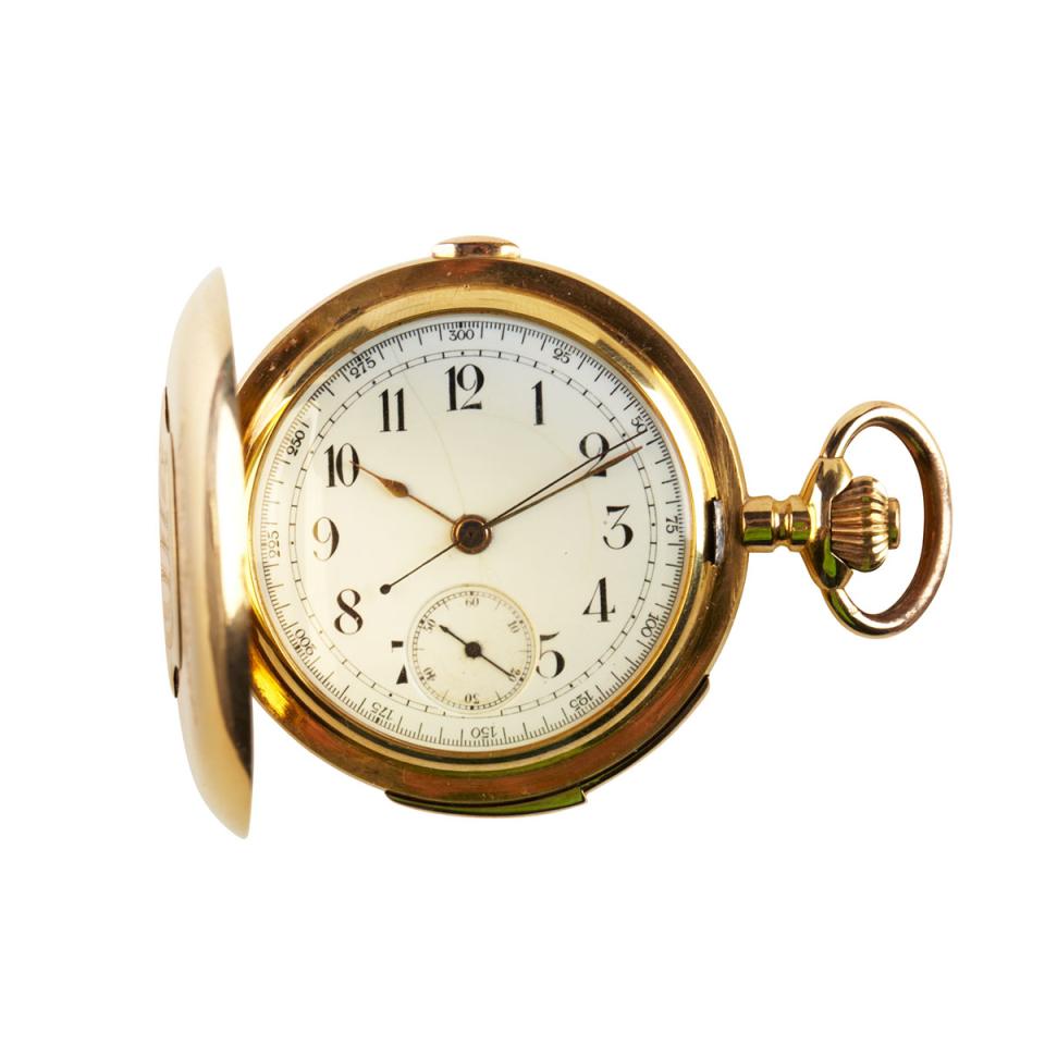 Invicta Pocket Watch With Minute Repeat & Chronograph