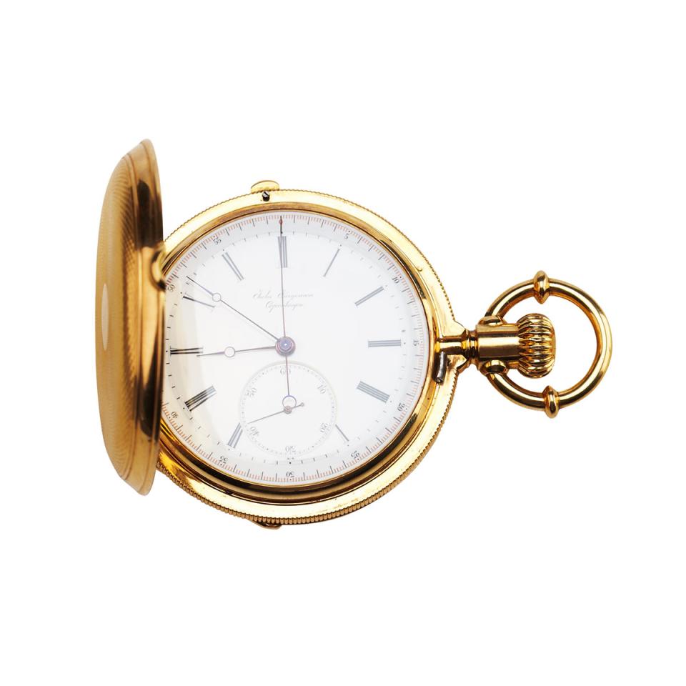 Jules Jurgensen Chronograph Pocket Watch