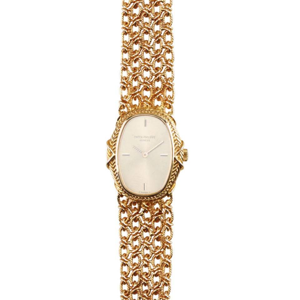 Lady’s Patek Philippe “Elllipse” Wristwatch