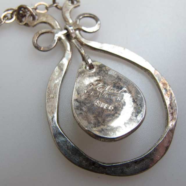 Rafael Of Canada Sterling Silver Chain And Pendant