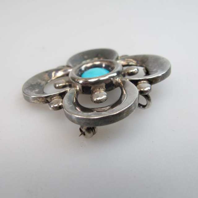 Mexican Sterling Silver Brooch/Pendant