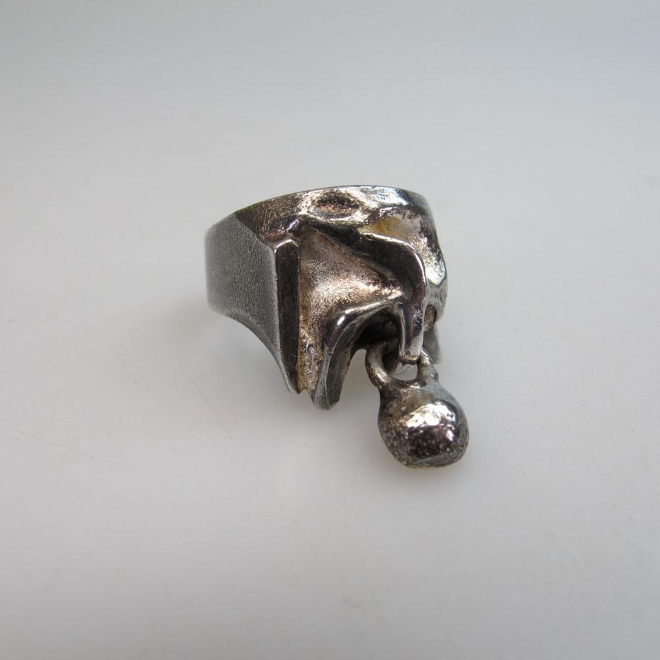 Bjorn Weckstrom Finnish Sterling Silver Ring by Lapponia