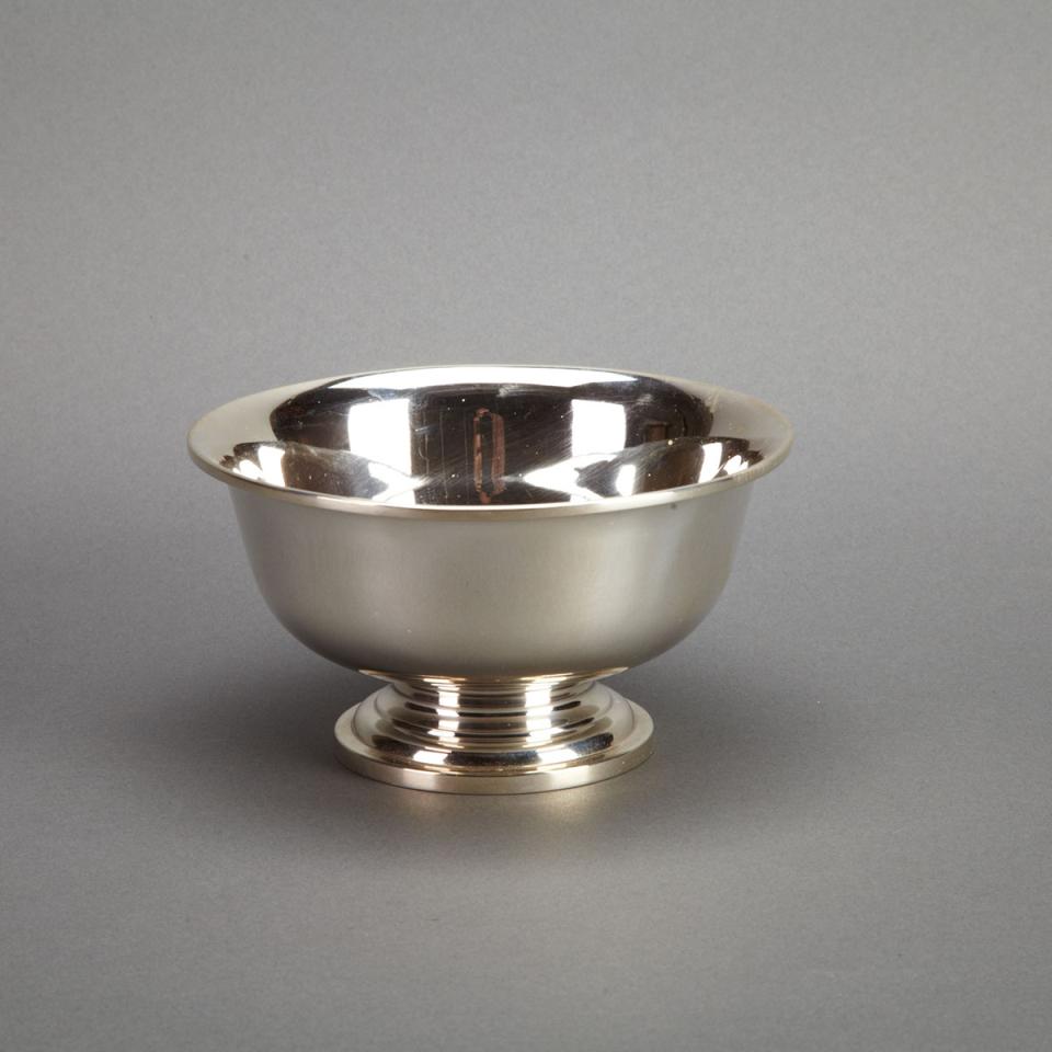American Silver ‘P. Revere’ Bowl, Tuttle Silversmiths, Boston, Mass., 1923-29