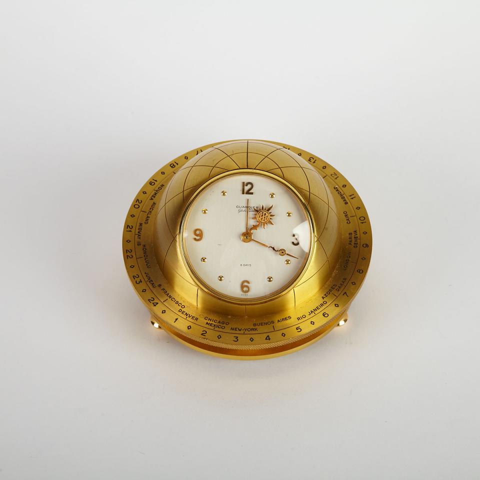 Guardier ‘Globe Timer’ Desk Clock, c.1960