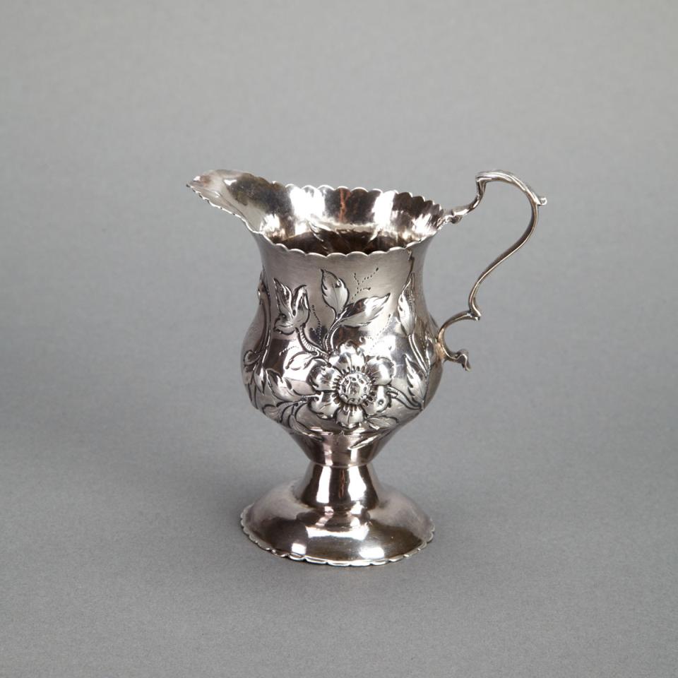 George III Silver Cream Jug, George Smith II, London, 1774