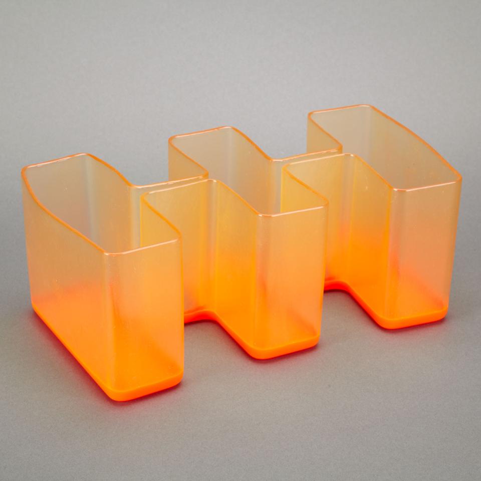 Contemporary Transparent Rubber Silicone Vase, 1970’s