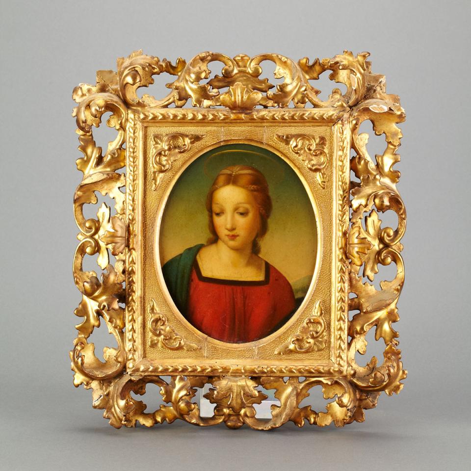 After Raphael, Madonna of the Goldfinch in Florentine Giltwood Frame