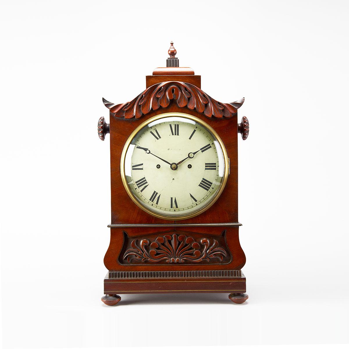 William IV Mahogany Bracket Clock, c.1830