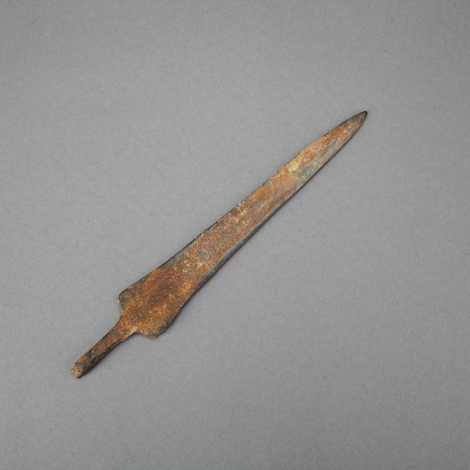 Luristan Bronze Spear Head, 1,500-1,000 B.C.