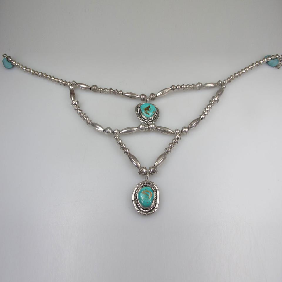 Navajo Sterling Silver Necklace