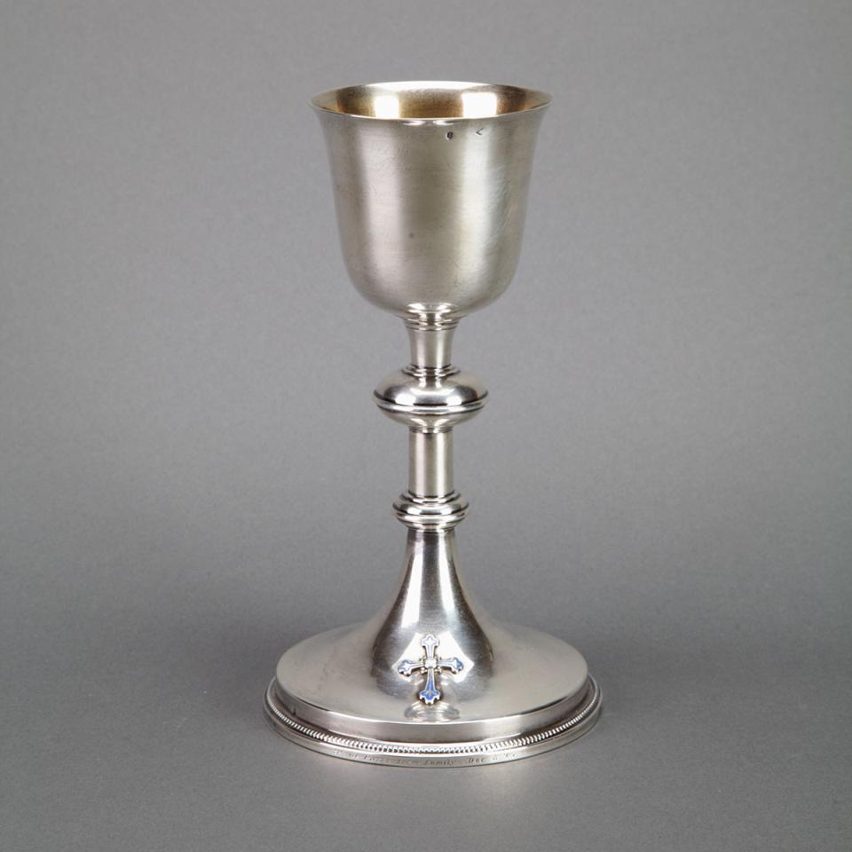 French Silver Chalice, 1907