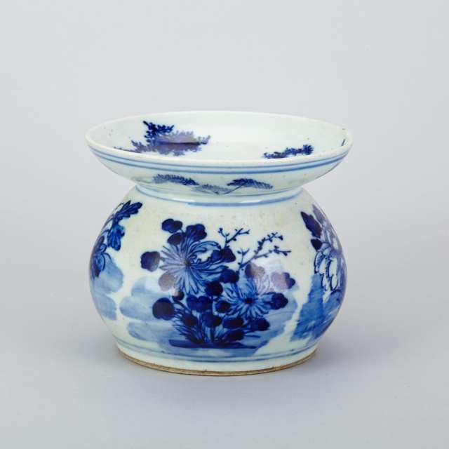 Three Blue and White Porcelain Wares, China/Japan, 19th/20th Century