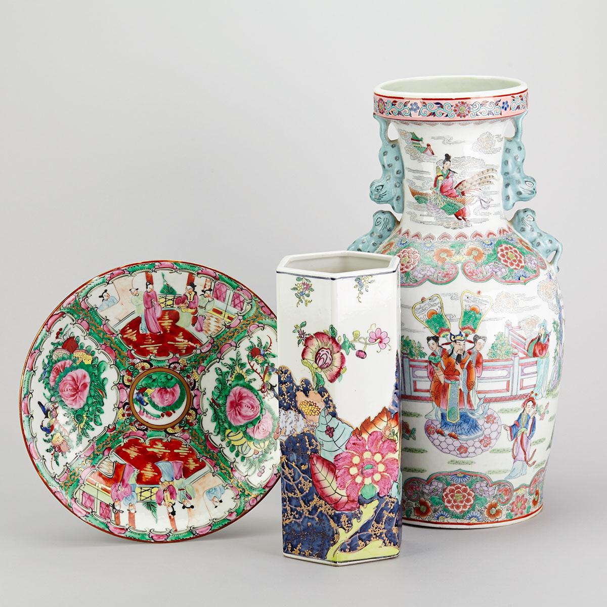 Three Porcelain Wares
