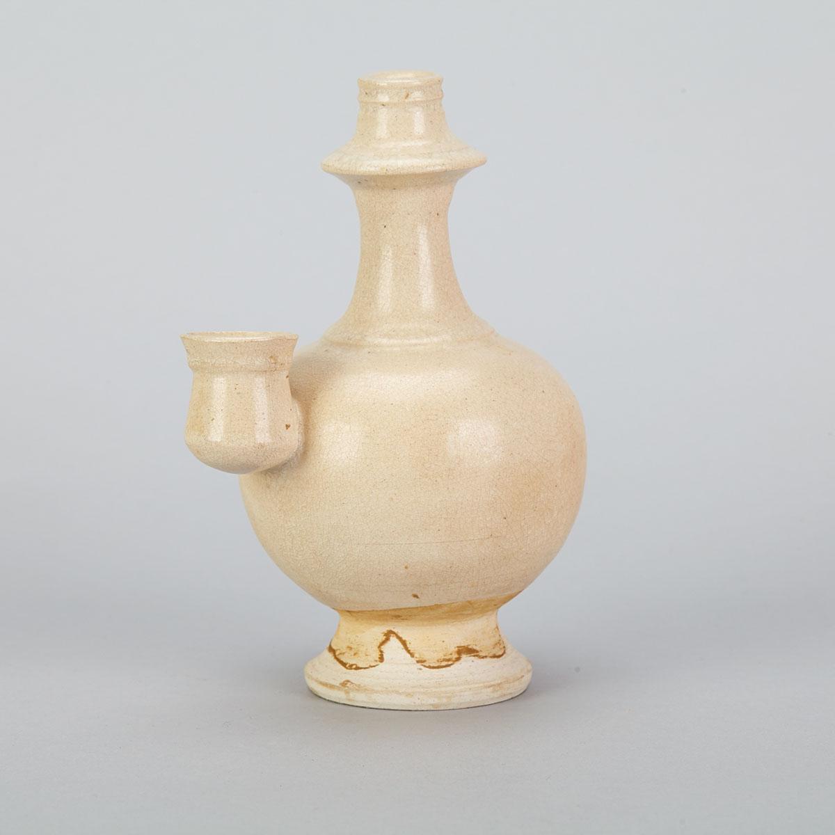 Two White Glaze Ceramic Wares