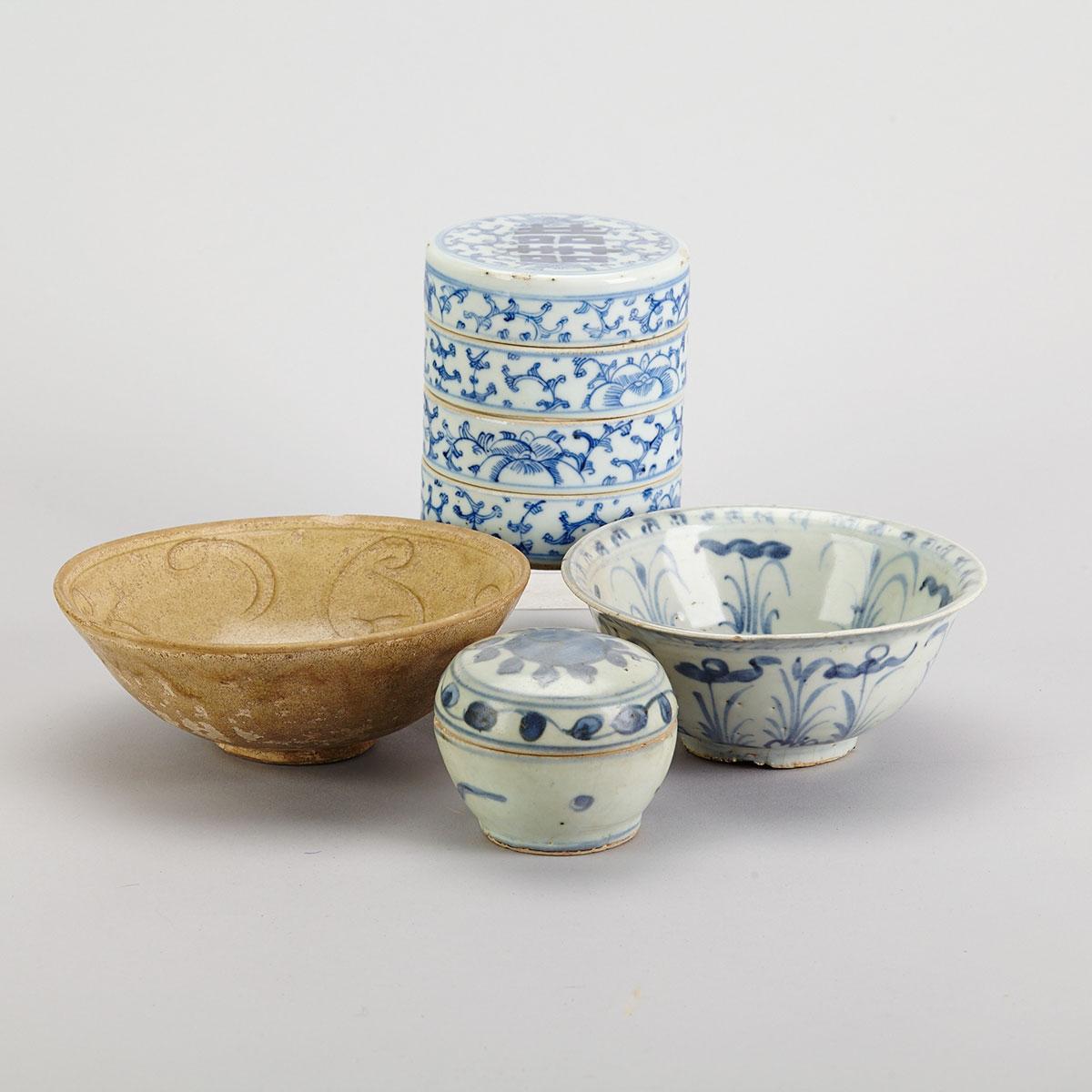 Three Porcelain Wares, 16th to 19th Century
