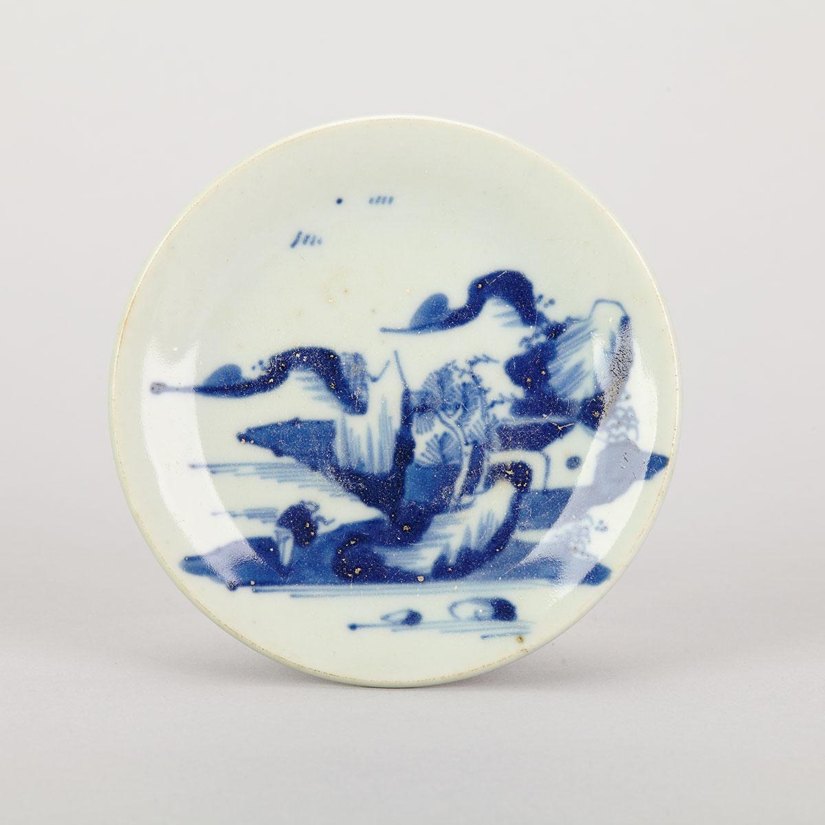 Group of Blue and White Porcelain Wares for the South East Asian Market