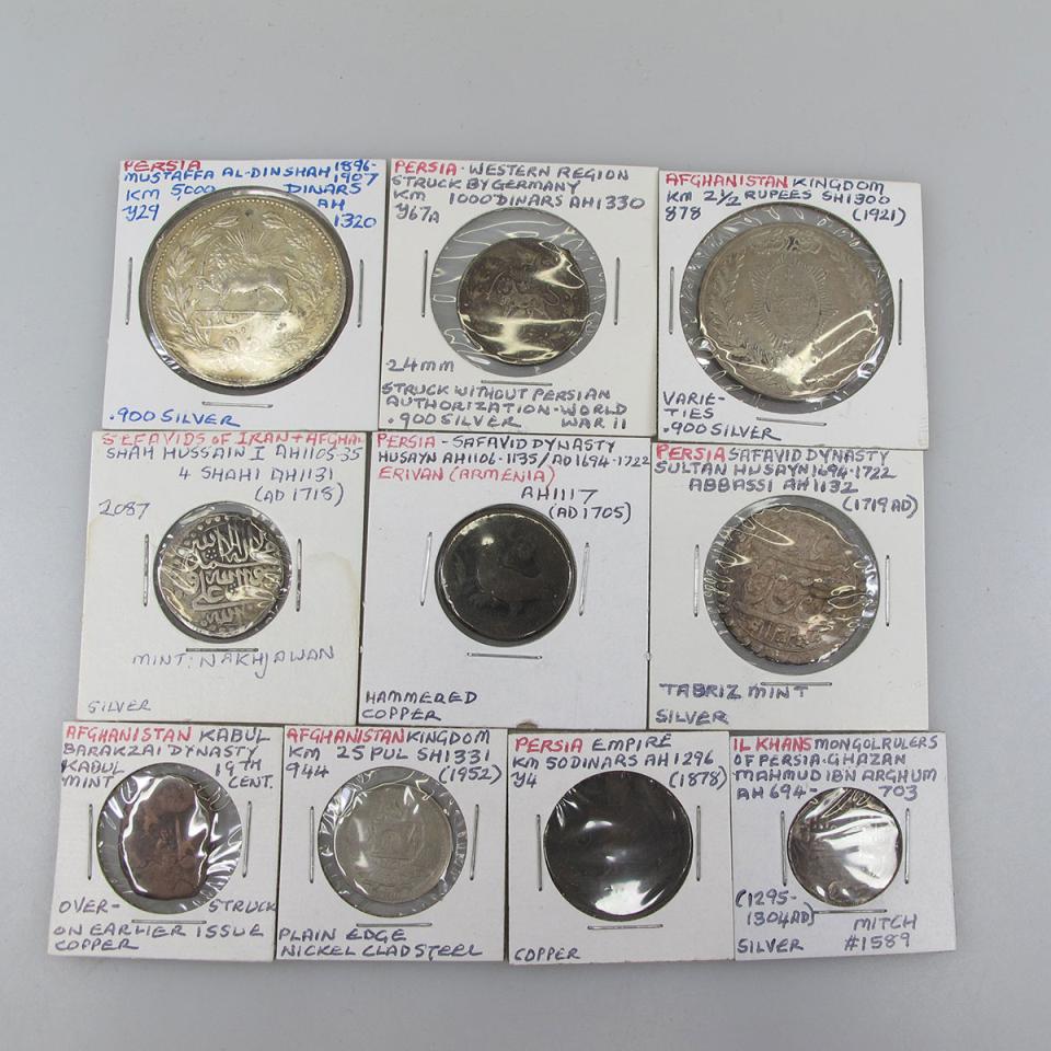 Quantity Of Coins And Medallions From Afghanistan, Pakistan, Iraq, Iran And Persia