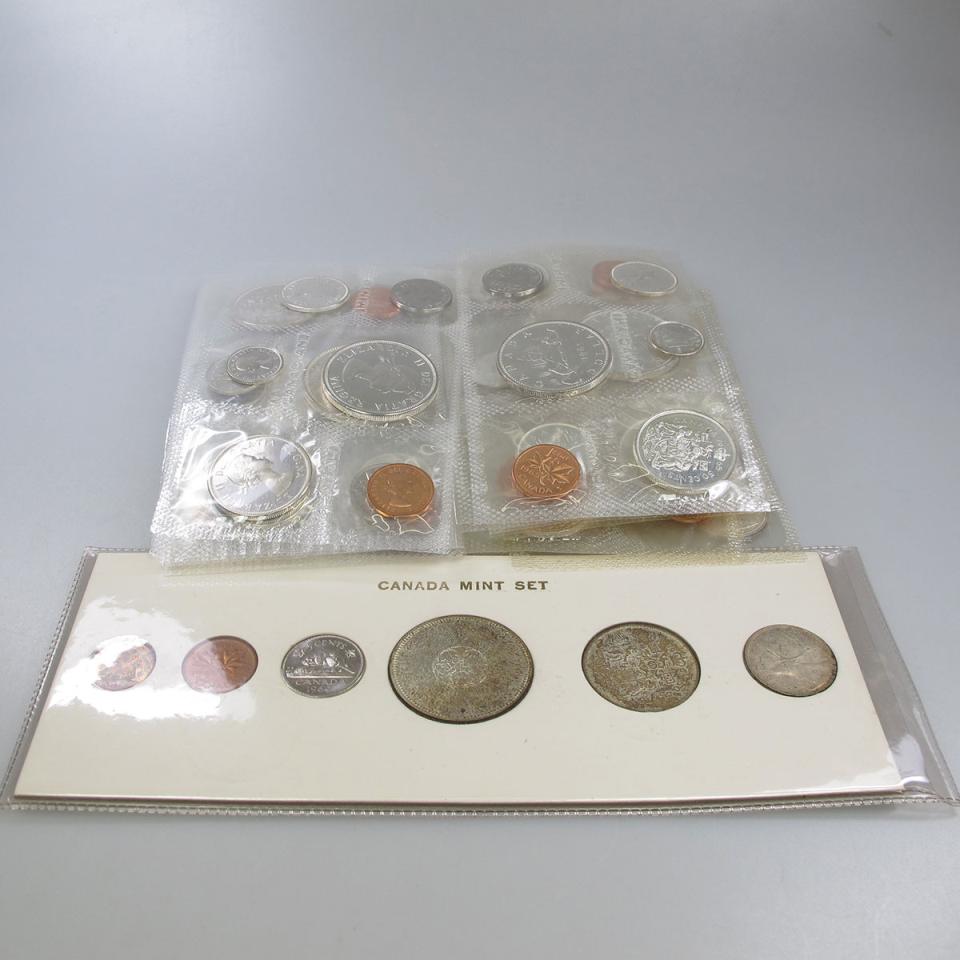 18 Canadian  Uncirculated Coin Sets 
