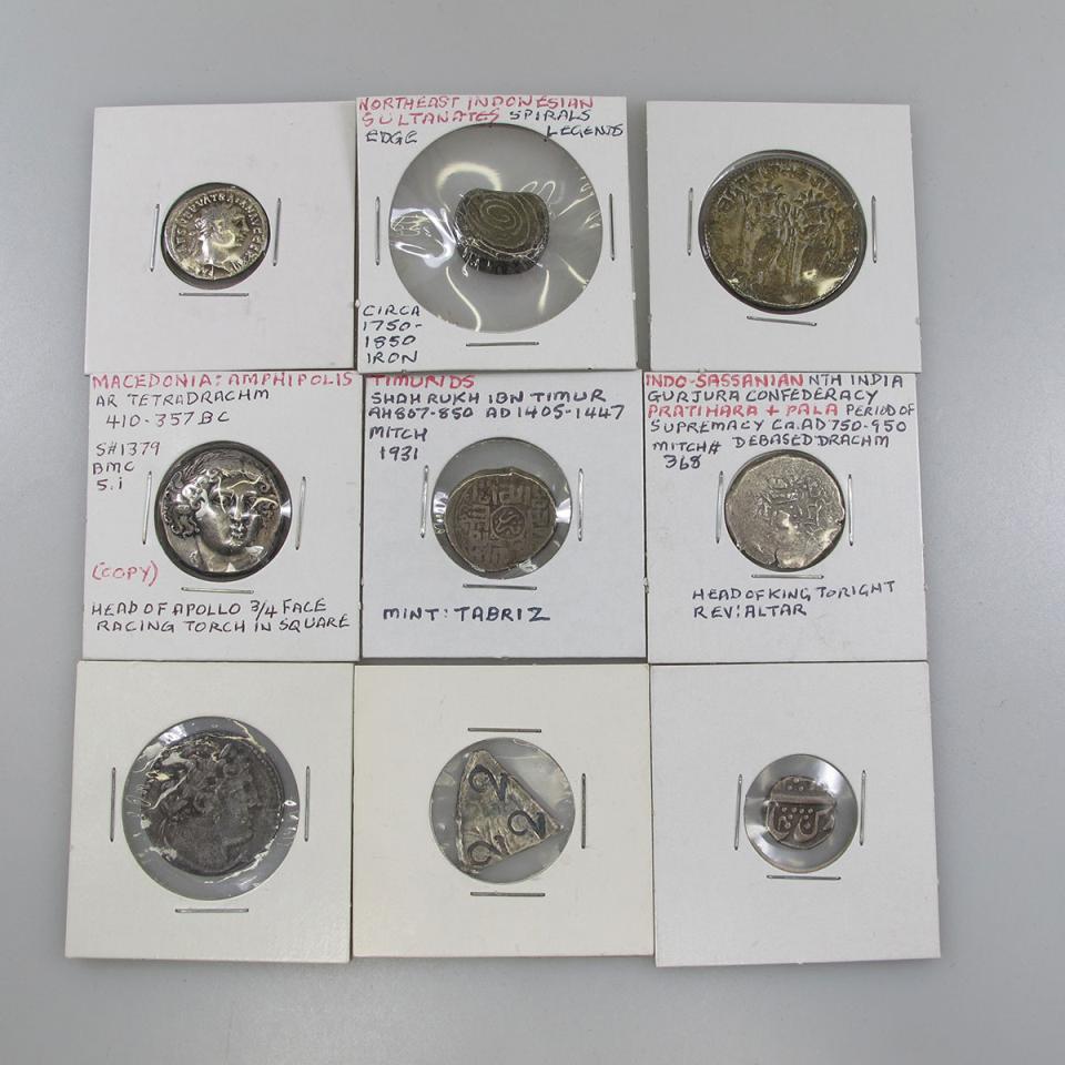 Quantity Of Various Ancient Coins