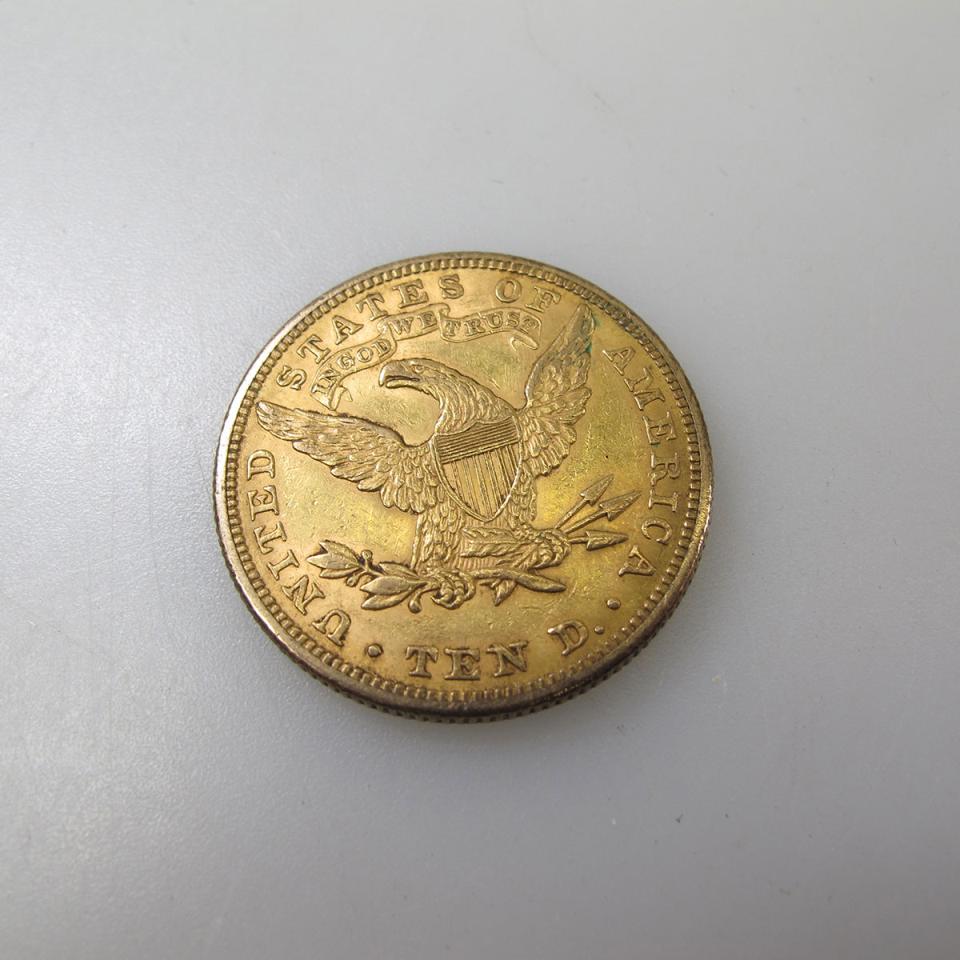 American 1881 $10 Gold Eagle Coin