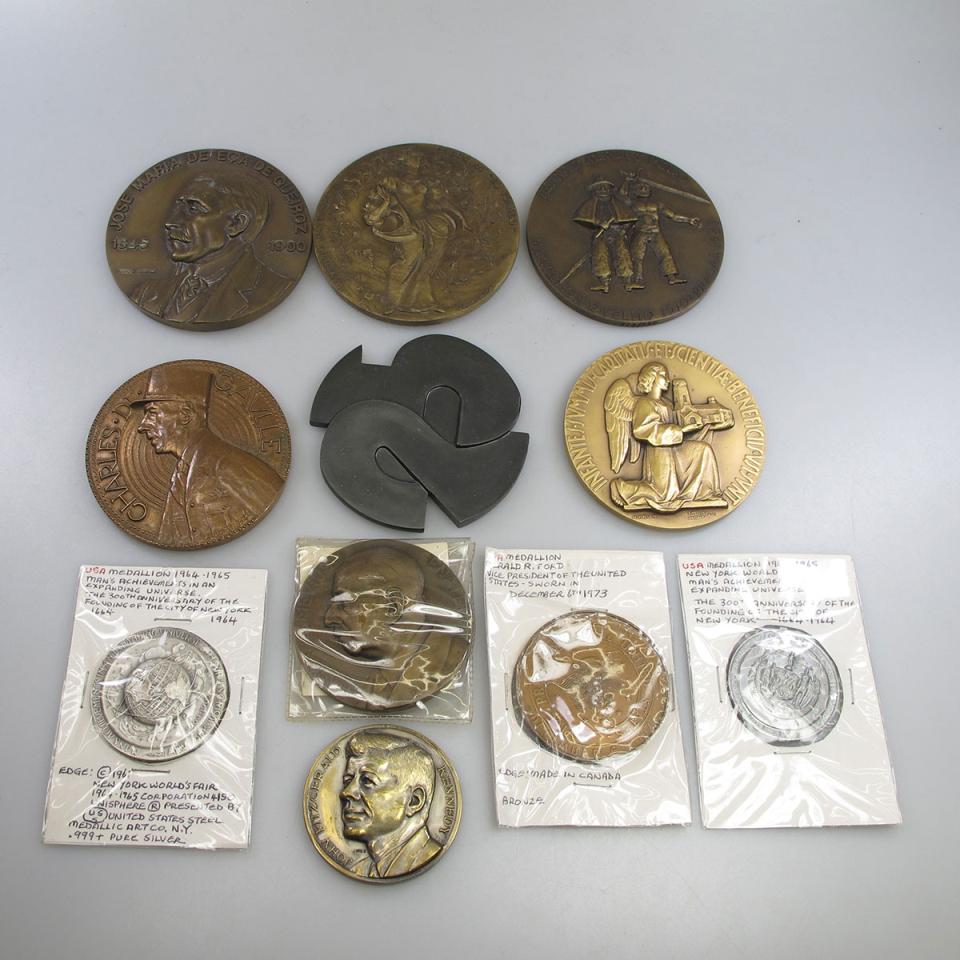Large Quantity Of Various Medallions