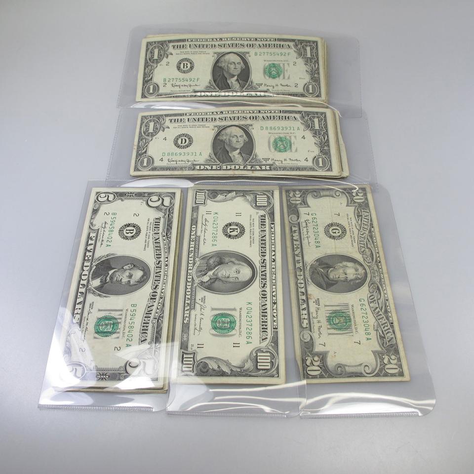 Quantity Of 1960’s and 1970’s American Bank Notes