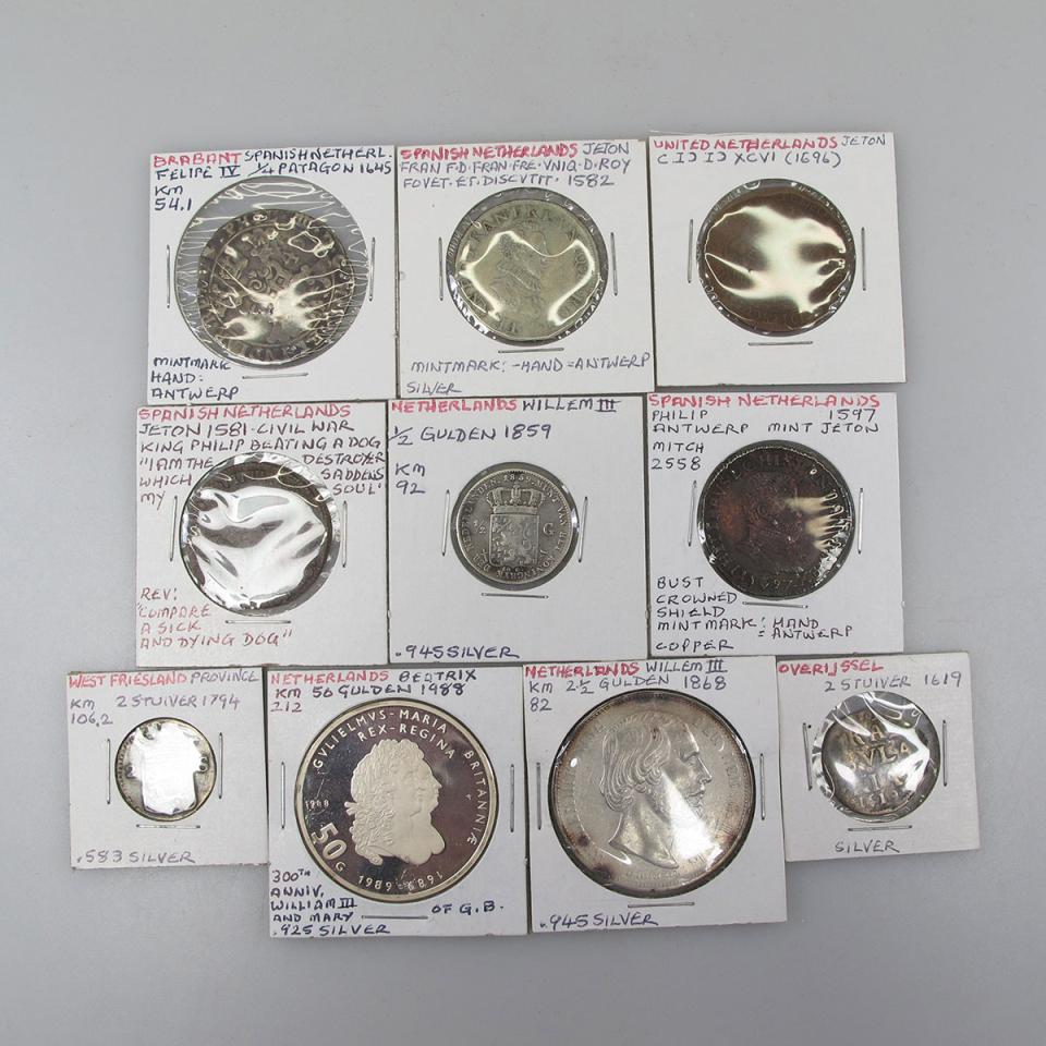 Quantity Of Dutch Coins, Tokens And Medallions 