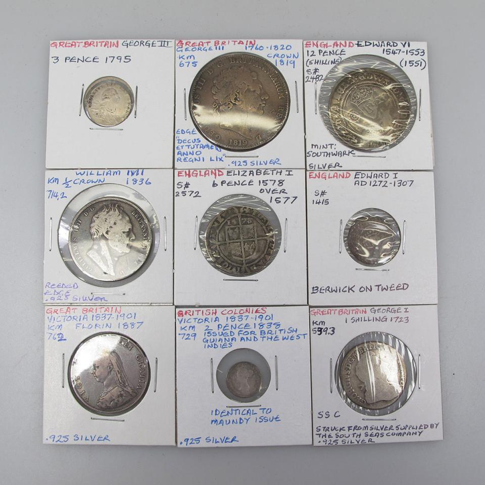 Quantity Of British Coins 